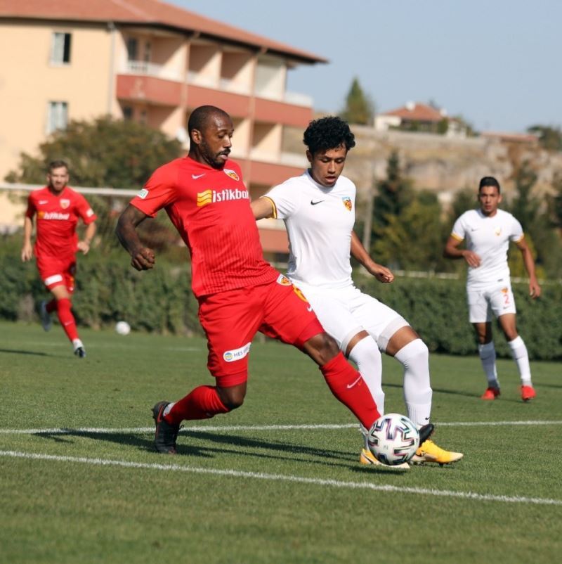 Kayserispor prova yaptı
