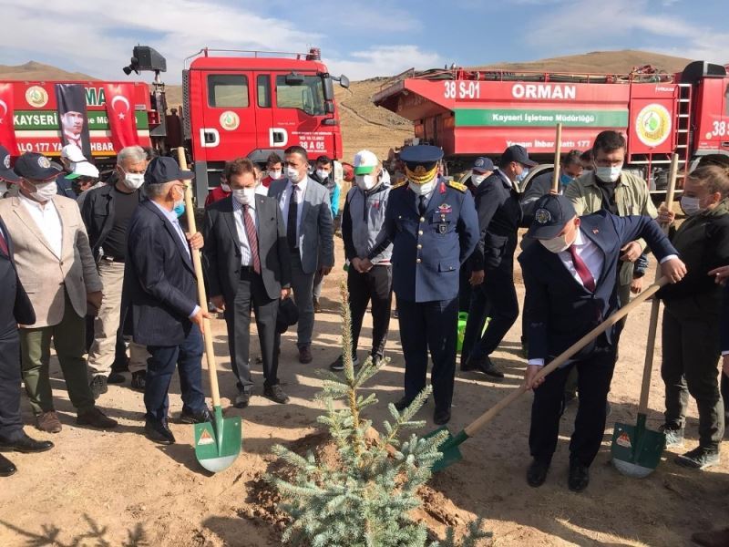 Vali Günaydın: “2020 sonuna kadar Erciyes’te 5 milyon ağaç dikmeyi hedefliyoruz”
