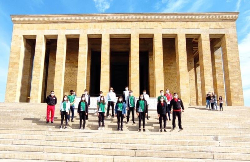 Kayseri TOHM sporculara Anıtkabir’de
