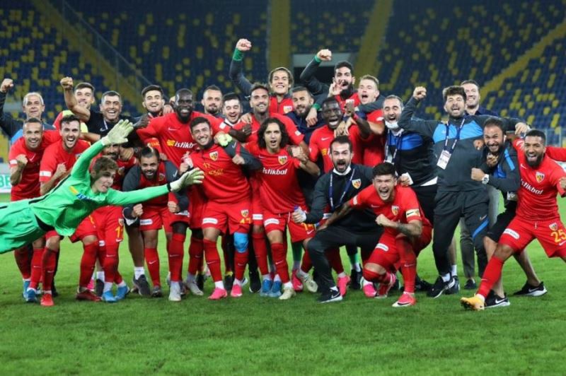 Kayserispor ilk deplasman galibiyetini aldı