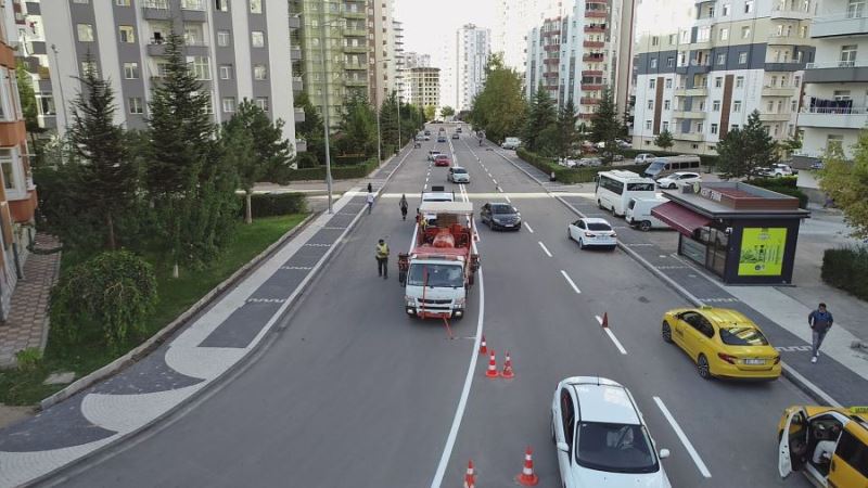 Talas’ın yollarına güven ve konfor çizgileri