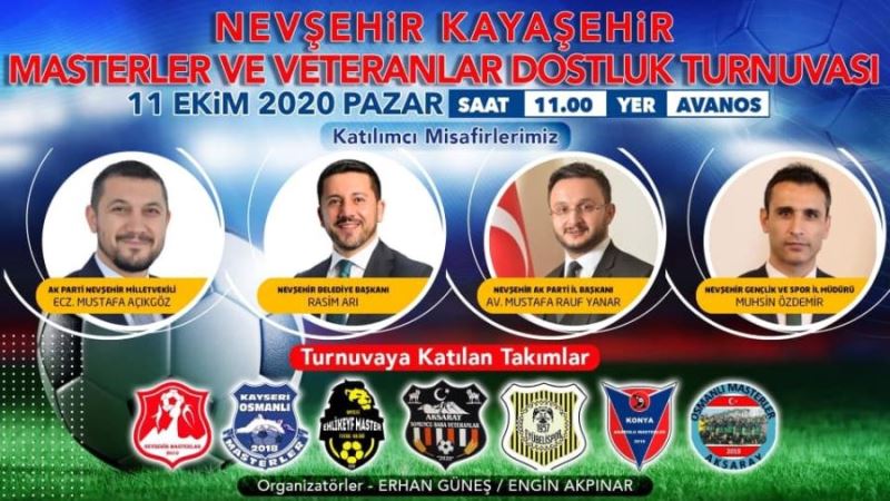 Kayseri Osmanlı Masterler Nevşehir yolcusu