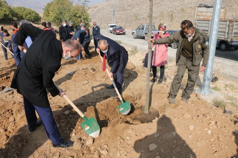 Yahyalı’da geleceğe nefes olmak fidan dikildi
