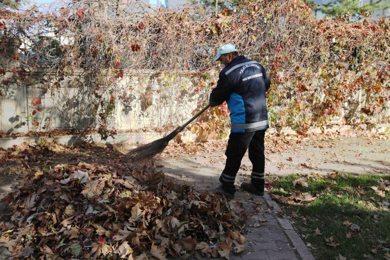 Talas’ta sonbahar temizliği
