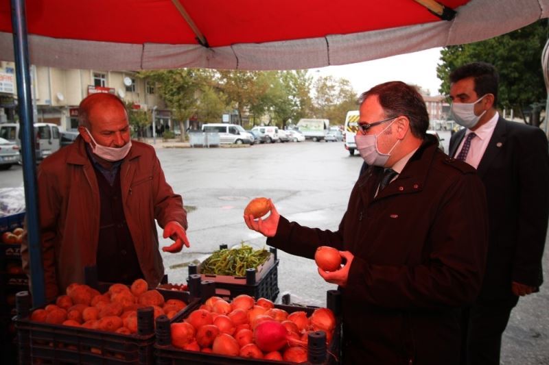 Başkan Özdoğan’dan koronavirüs denetimi
