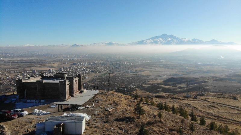 (Özel) Selçuklu yadigarı 778 yıllık köşk gök gözlem evi olacak
