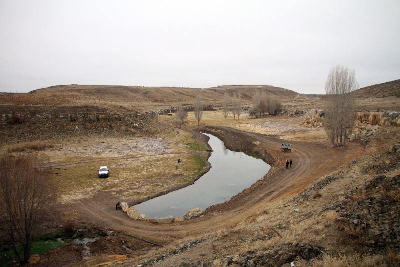 Talas’tan kırsala 5 yeni gölet
