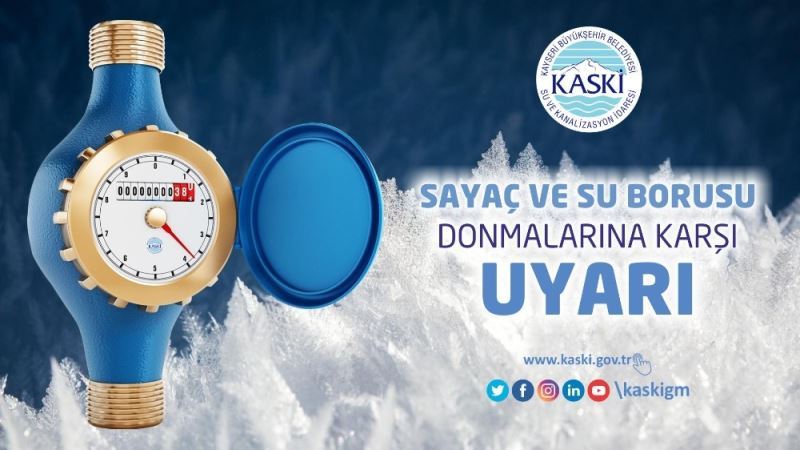 KASKİ’den su sayacı uyarısı
