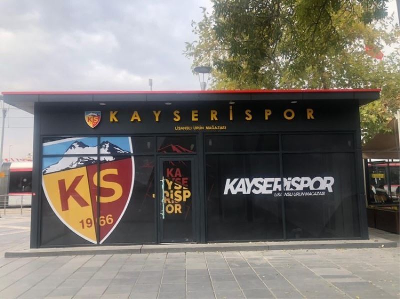 Kayserispor Store hizmete girecek
