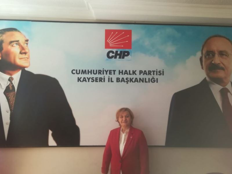 CHP Kayseri Kadın Kolları Başkanı Sn. Esin Tosuner 