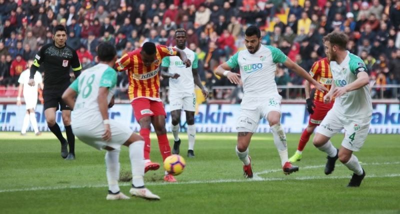 Kayserispor 4 kez kazanabildi
