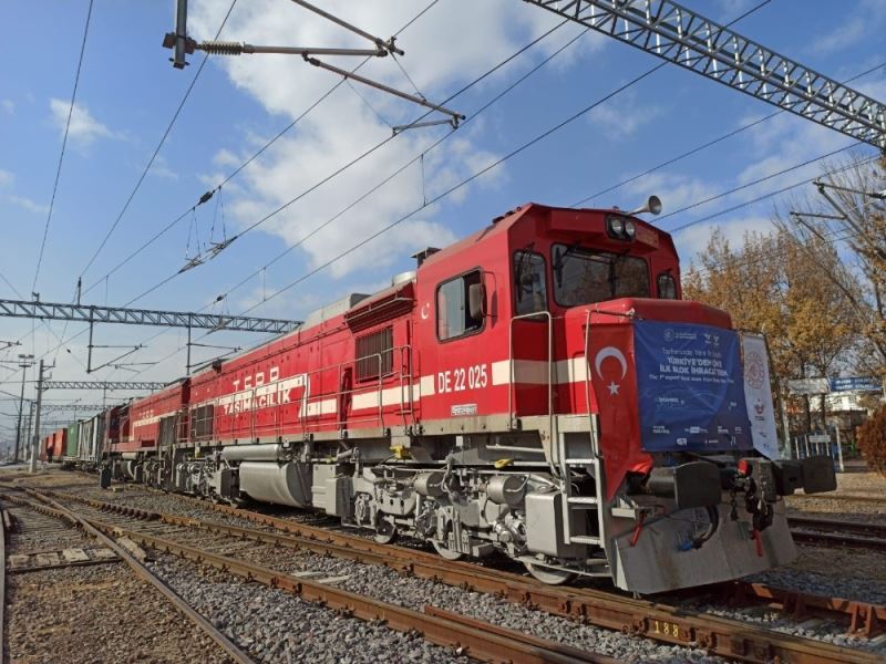 İlk İhraç Treni Kayseri’den geçti
