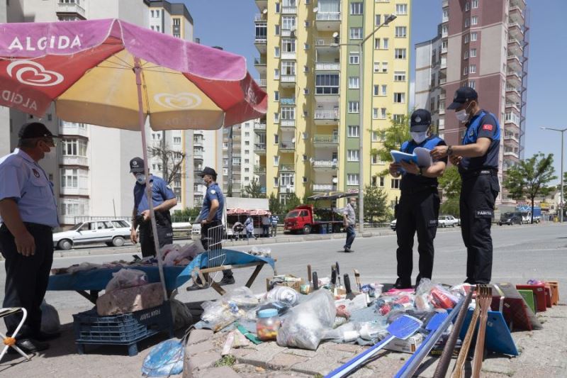 Zabıtadan seyyara geçit yok