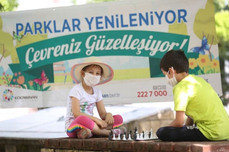 PARKLAR YENİLENİYOR, KOCASİNAN GÜZELLEŞİYOR