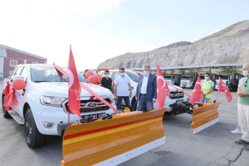 Melikgazi Belediyesi araç filosunu daha da güçlendirdi