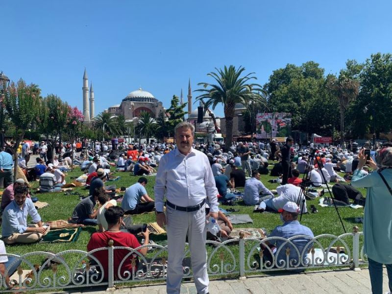 Başkan Palancıoğlu, Ayasofya Camii açılışına katıldı