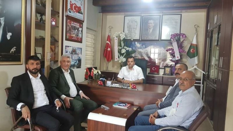 MHP İL BAŞKANI TOK’TAN BAŞKAN YAVUZ’A HAYIRLI OLSUN ZİYARETİ