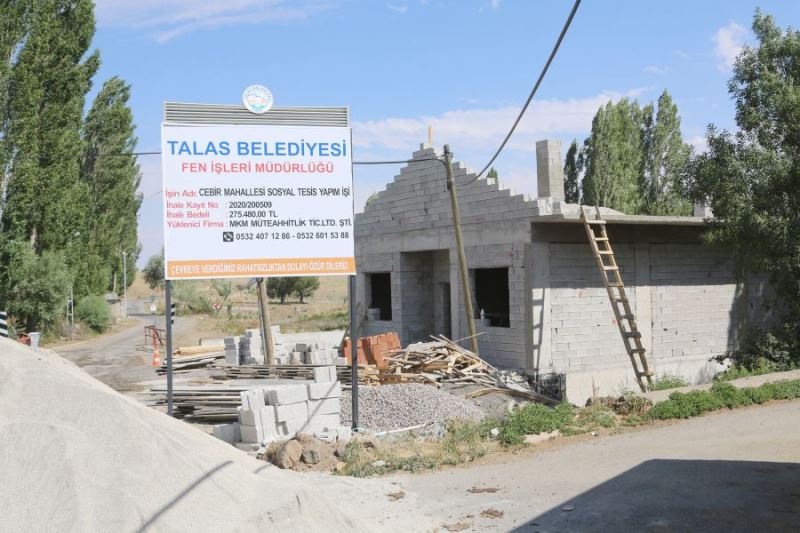  Kırsal mahallelerde sosyal tesis atağı