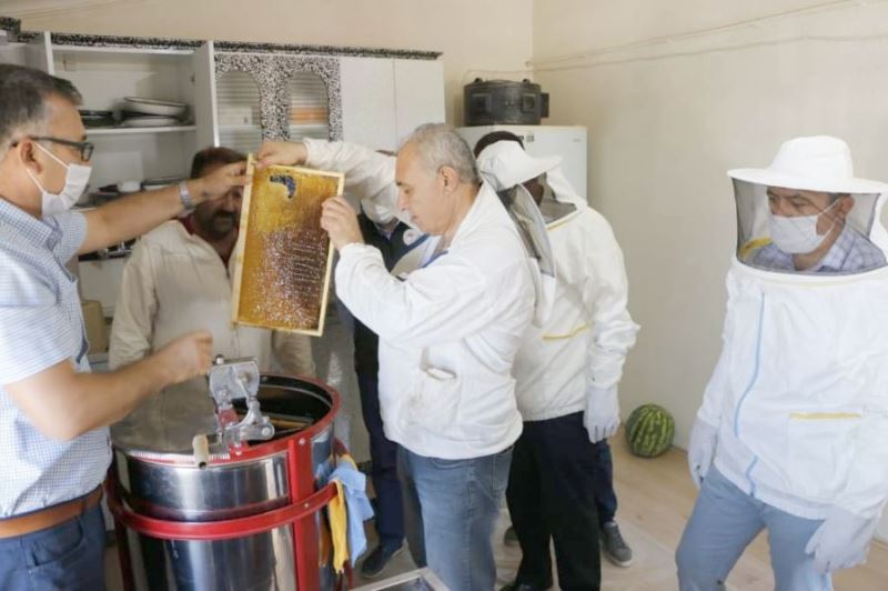 Yeşilhisar ilçesinde arıcıların zorlu bal mesaisi başladı