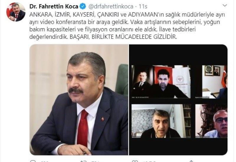 Sağlık Bakanı Koca
