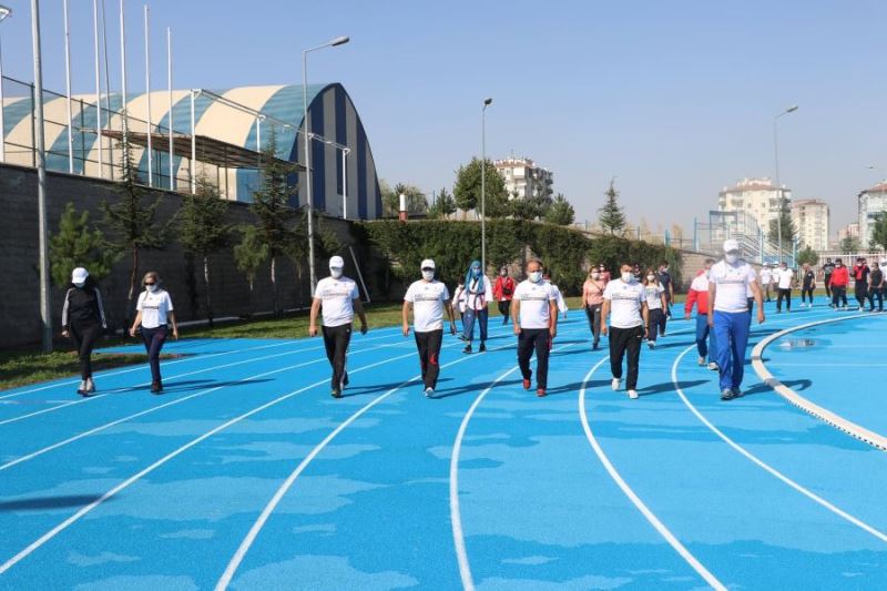 Avrupa Spor haftası Etkinlikleri Haftası etkinlikleri açılış töreni ile start aldı 