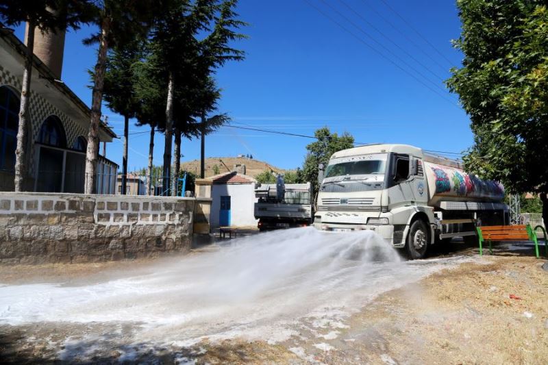  Kırsal mahallelerde genel temizlik çalışması