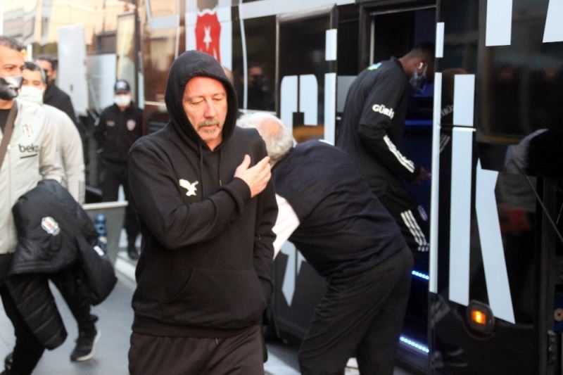 Beşiktaş kafilesi Kayseri’de
