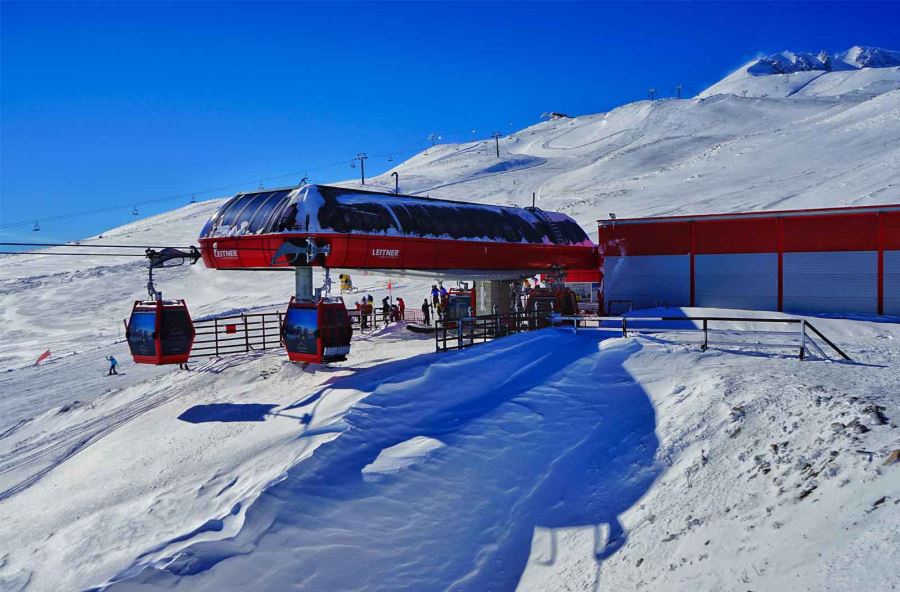 Erciyes’teki kayakçılar için yeni koronavirüs tedbirleri