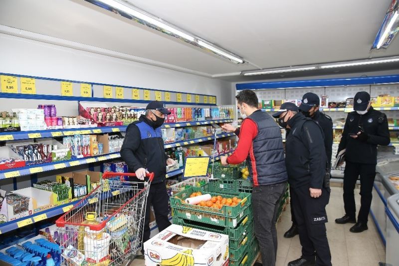 Büyükşehir Belediyesi Zabıtası’ndan ’Fahiş fiyat’ denetimi
