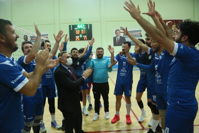 Develi Belediyesi Voleybol Kulübünden 3-1’lik net skor
