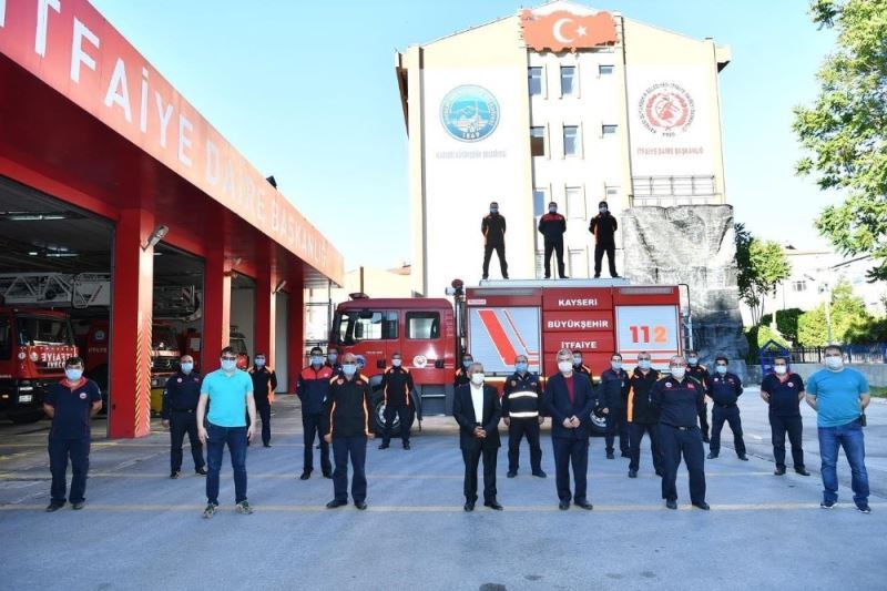 Kayseri İtfaiyesi bir yılda 7 bin vakaya müdahale etti
