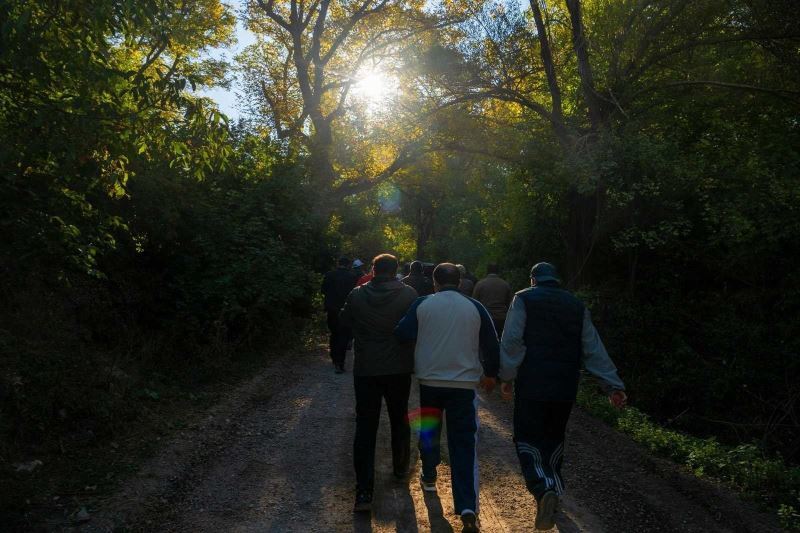 Koramaz Vadisi’nde sabah yürüyüşü
