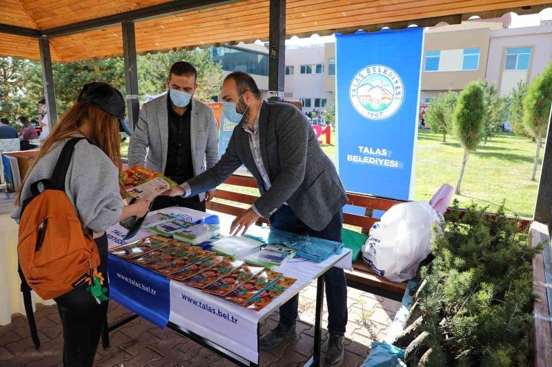 Talas Belediyesi’nden ‘sıfır atık’ standı
