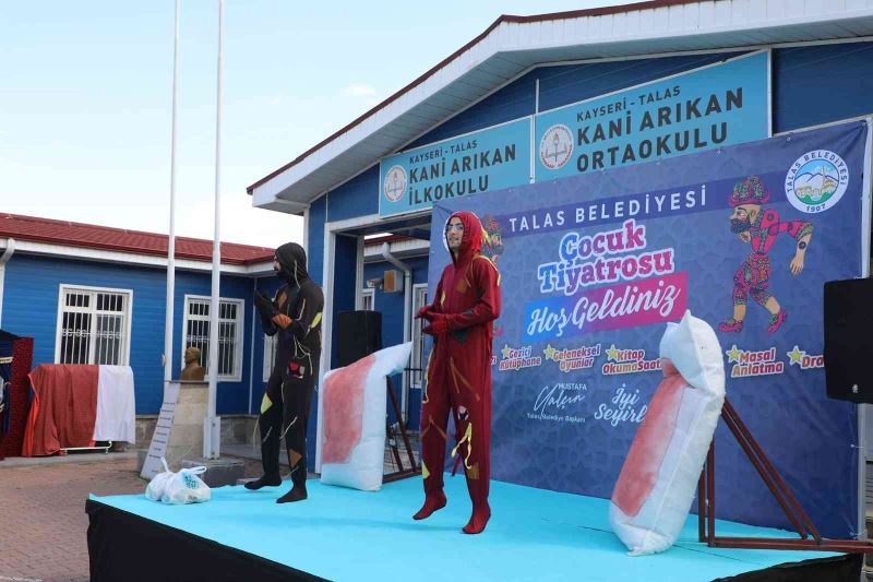 Talas okullarında ’Çocuk Şenliği’ devam ediyor
