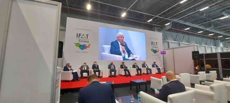 Melikgazi geri dönüşüm çalışmaları IFAT Eurasia panelinde örnek alındı
