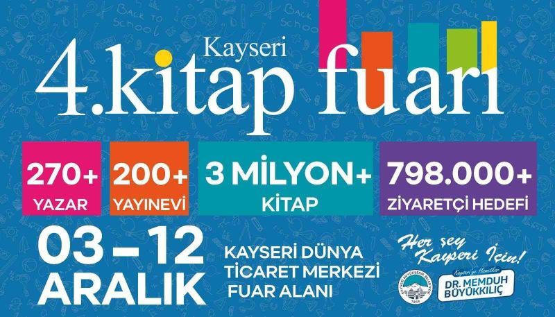 4. Kitap Fuarı kitapseverlerle buluşuyor
