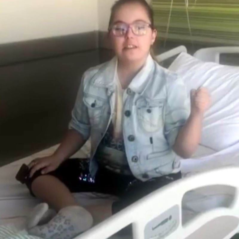 Down sendromlu Ayşe 2’nci kez koronavirüsü yenmeyi başardı
