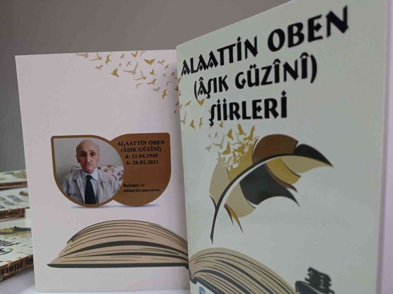 ’Alaattin Oben (Aşık Güzini) Şiirleri Kitabı basıldı
