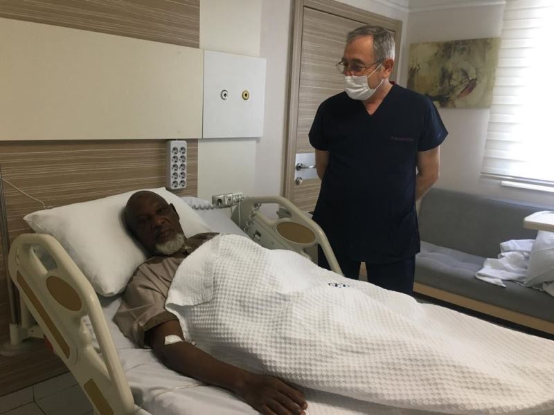 Afrikalı hasta Kayseri’de şifa buldu
