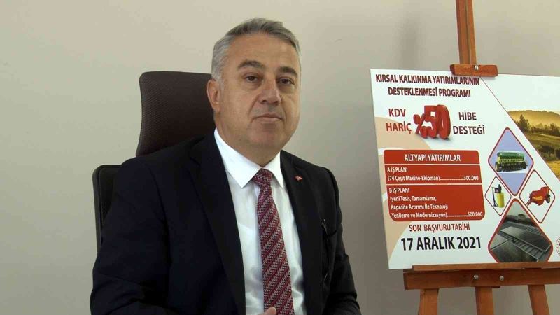 Kırsal kalkınma yatırımlarına yüzde 50 hibe desteği verilecek
