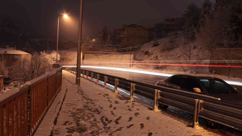 Kayseri’de kar yağışı etkili oldu
