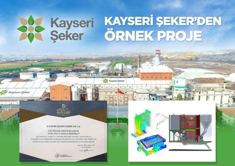 Kayseri Şeker’den örnek proje
