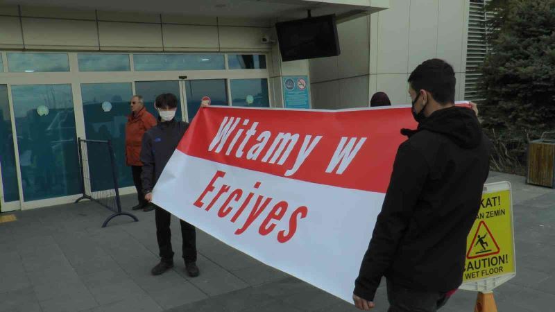 Erciyes’in ilk misafirleri Polonya’dan
