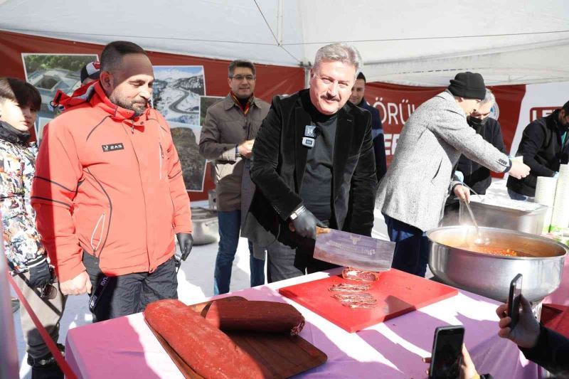 Melikgazi Erciyes’te Kayseri lezzetlerini tanıttı
