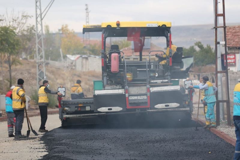 Kocasinan Belediyesi’nden asfalt rekoru
