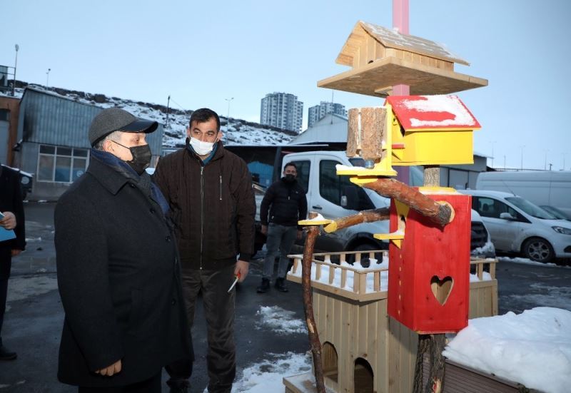 Mimarlar tasarladı, ustalar yaptı, Başkan Yalçın inceledi
