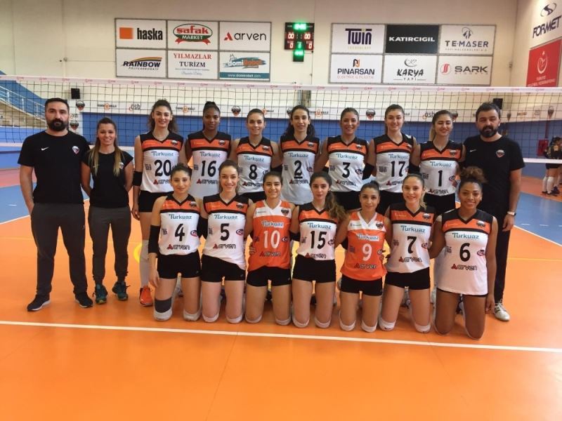 Kadınlar Voleybol 1. Lig B Grubu: Merinos-OSB Teknik Koleji: 3-1
