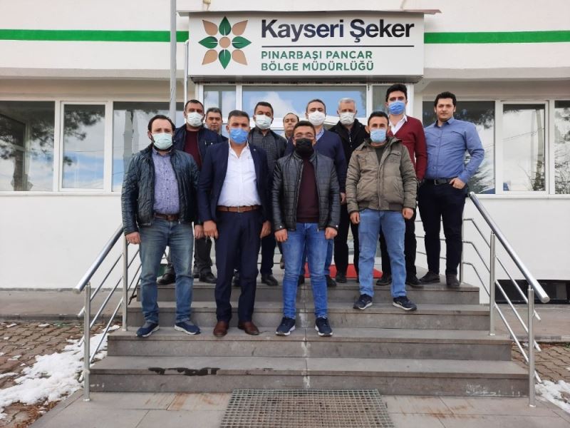 Pınarbaşı çiftçilerinin yüzü Kayseri Şeker ile güldü
