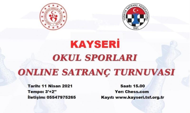 Satranç turnuvası başlıyor
