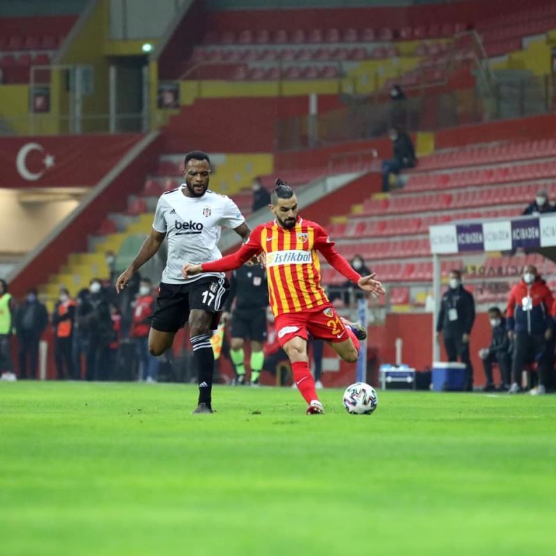 Kayserispor’un Beşiktaş deplasmanında yüzü gülmüyor!
